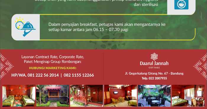 CleanAccommodation Syariah Daarul Jannah Cottage