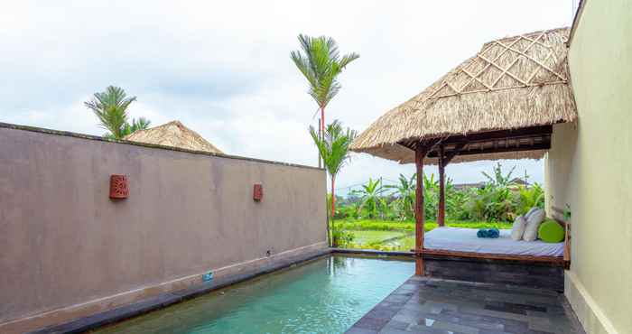 สระว่ายน้ำ Alam Puisi Villa Ubud