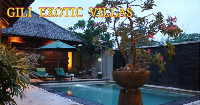 Kolam Renang Gili Exotic Villa