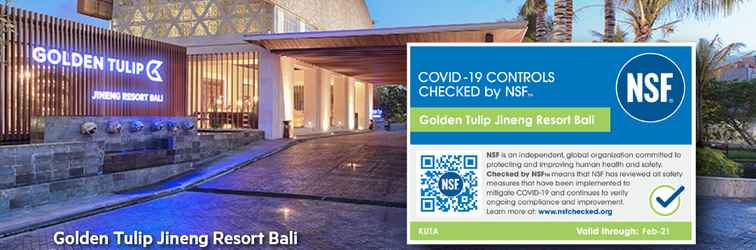 Sảnh chờ Golden Tulip Jineng Resort Bali