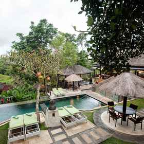 Swimming Pool 1 Beji Ubud Resort, Hotel Pyramids Of Chi