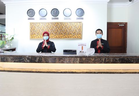 Lobby Hotel Grand Victoria Samarinda