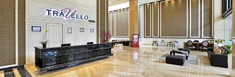 Lobby Travello Hotel Bandung