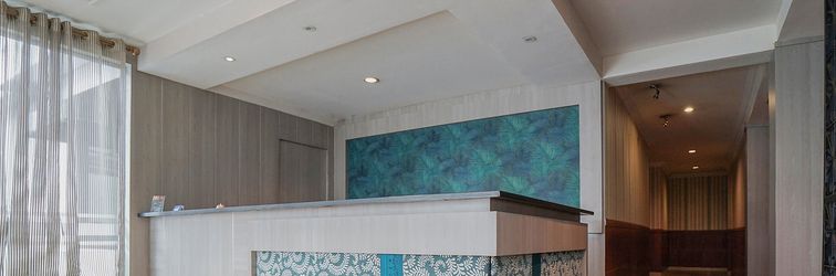 ロビー OYO 1282 Feodora Airport Hotel