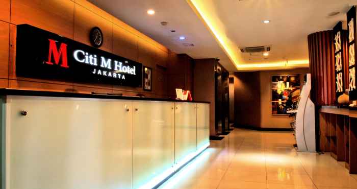 Lobi Citi M Hotel Tanah Abang Gambir