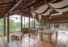 Lobi 4 Hotel Kampung Lumbung
