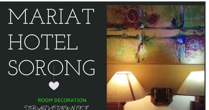 Bên ngoài Hotel Mariat Sorong