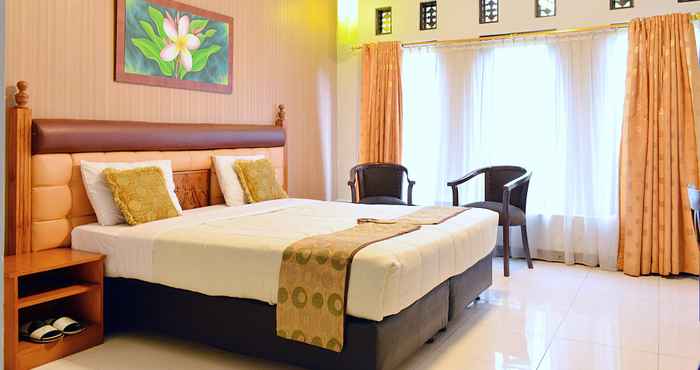 ห้องนอน Hotel Indra Djaya