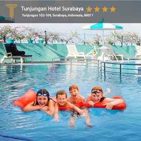 Swimming Pool 1 수라바야 툰중안 호텔, 수라바야 호텔