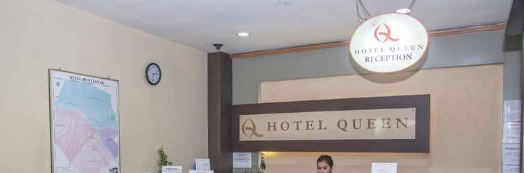 Lobi Hotel Queen Pontianak
