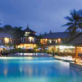 Swimming Pool 1 Club Bali Family Suites @Legian Beach, Joni Restaurant Hotels