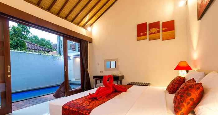 Kamar Tidur Little Coco Gili Trawangan Hotel & Villas