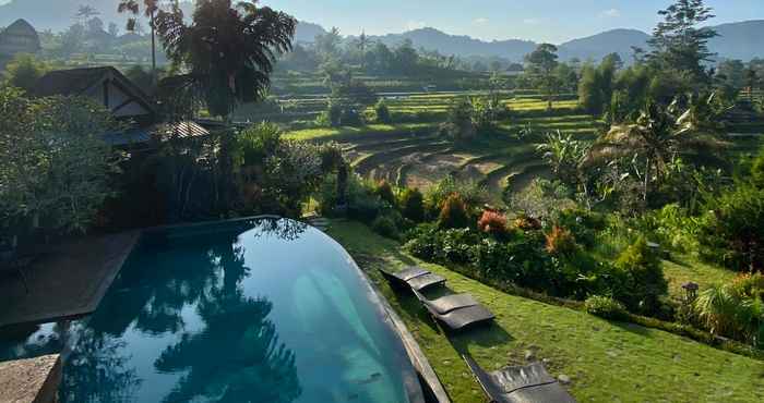 Kolam Renang Sawah Indah Villa