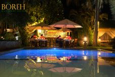 酒吧、咖啡厅和休息室 Villa Boreh Resort and Spa