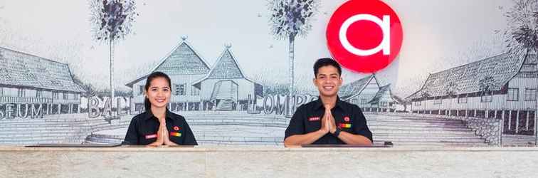 Lobi Amaris Hotel Hertasning Makassar