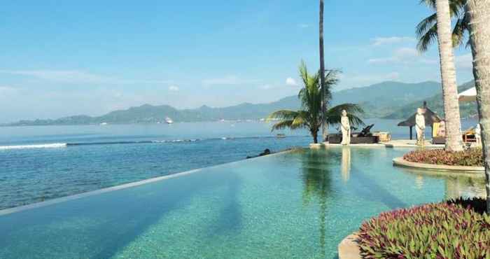 Swimming Pool Sea Breeze Candidasa Bali