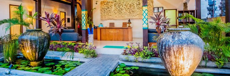 大堂 Nomad Hub Villa Bali