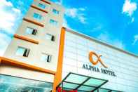 Luar Bangunan Hotel Alpha Pekanbaru