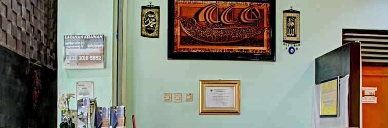 Sảnh chờ OYO 90357 Shafwah Guesthouse Syariah