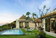 外部的 Hillstone Villas Resort Bali