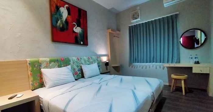 Kamar Tidur Hotel Pantes Pecinan Semarang