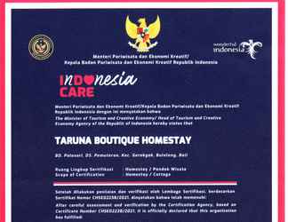 Lobi 2 Taruna Boutique Homestay & Spa