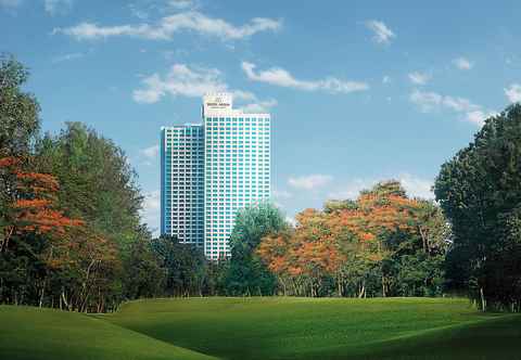 Bên ngoài Hotel Mulia Senayan, Jakarta