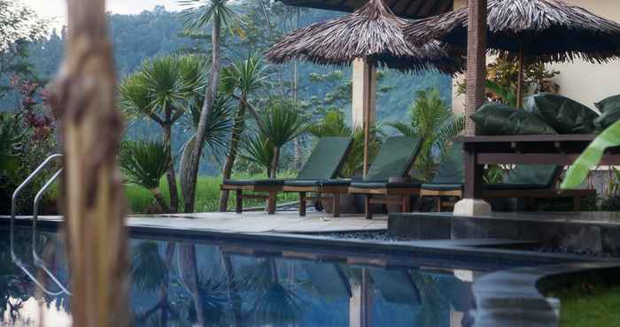 Swimming Pool Pelangi Villas Sidemen