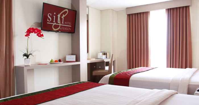 Phòng ngủ Siti Hotel Tangerang