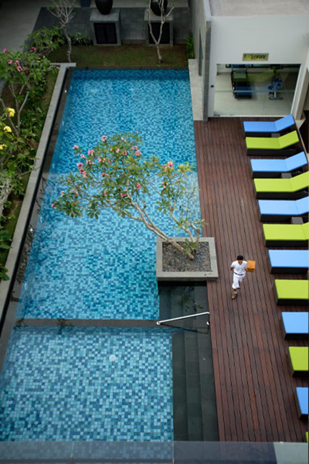 Kolam Renang Hotel Santika Mataram - Lombok