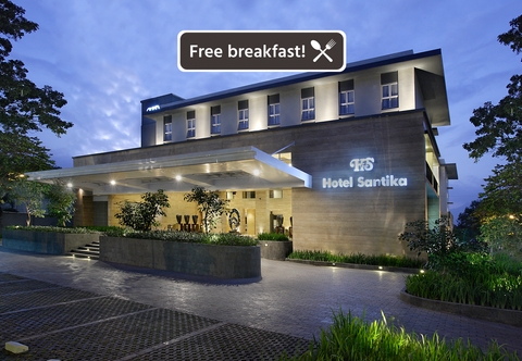 Bangunan Hotel Santika Mataram - Lombok