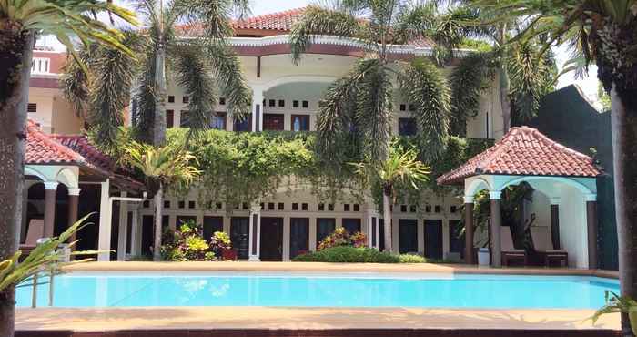 Bangunan Hotel Pondok Indah Beach Pangandaran