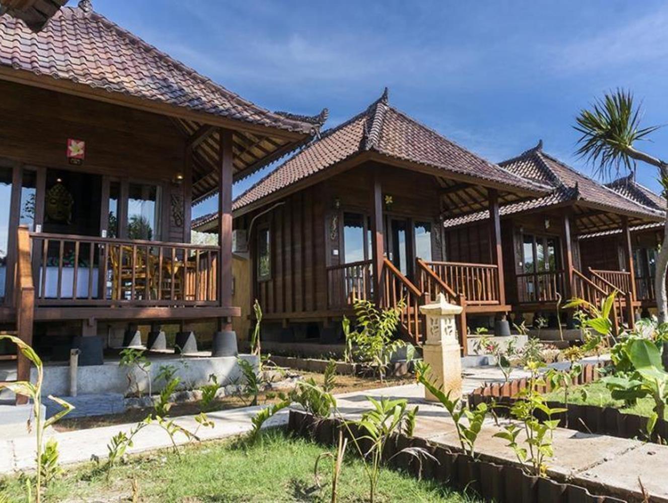 Bangunan The Ocean Sunset Villas Ceningan