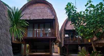 ภายนอกอาคาร 4 Lumbung Bali Hut