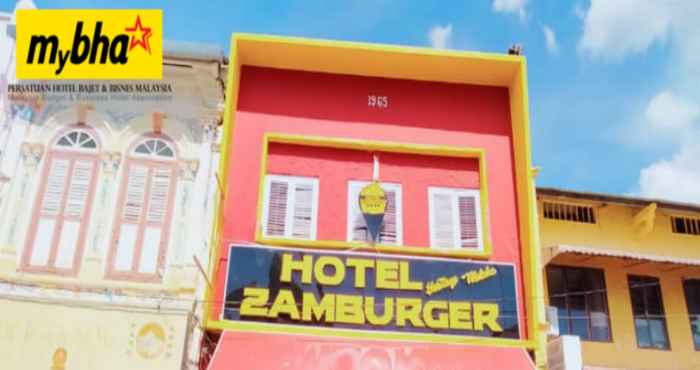 Luar Bangunan Hotel Zamburger Heritage Melaka (formerly known as Da Som Inn)