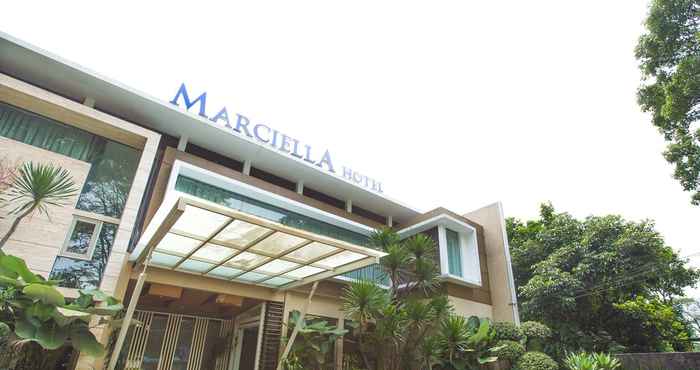 Luar Bangunan Marciella Hotel 