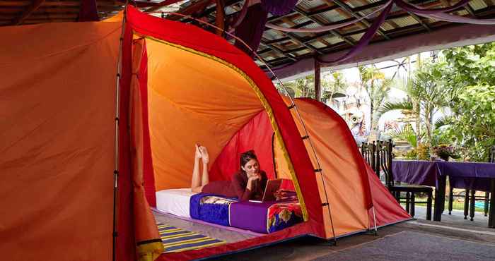 Phòng ngủ Hikers Camp at Toya Devasya