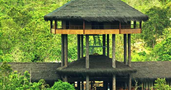 Bên ngoài Samboja Lodge