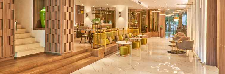 Sảnh chờ Hotel Alia Boutique Pasar Baru