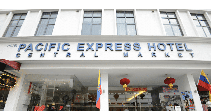 ภายนอกอาคาร Pacific Express Hotel Central Market