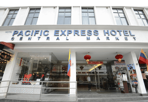 Exterior Pacific Express Hotel Central Market