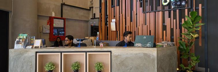 ロビー Tido Penang Hostel