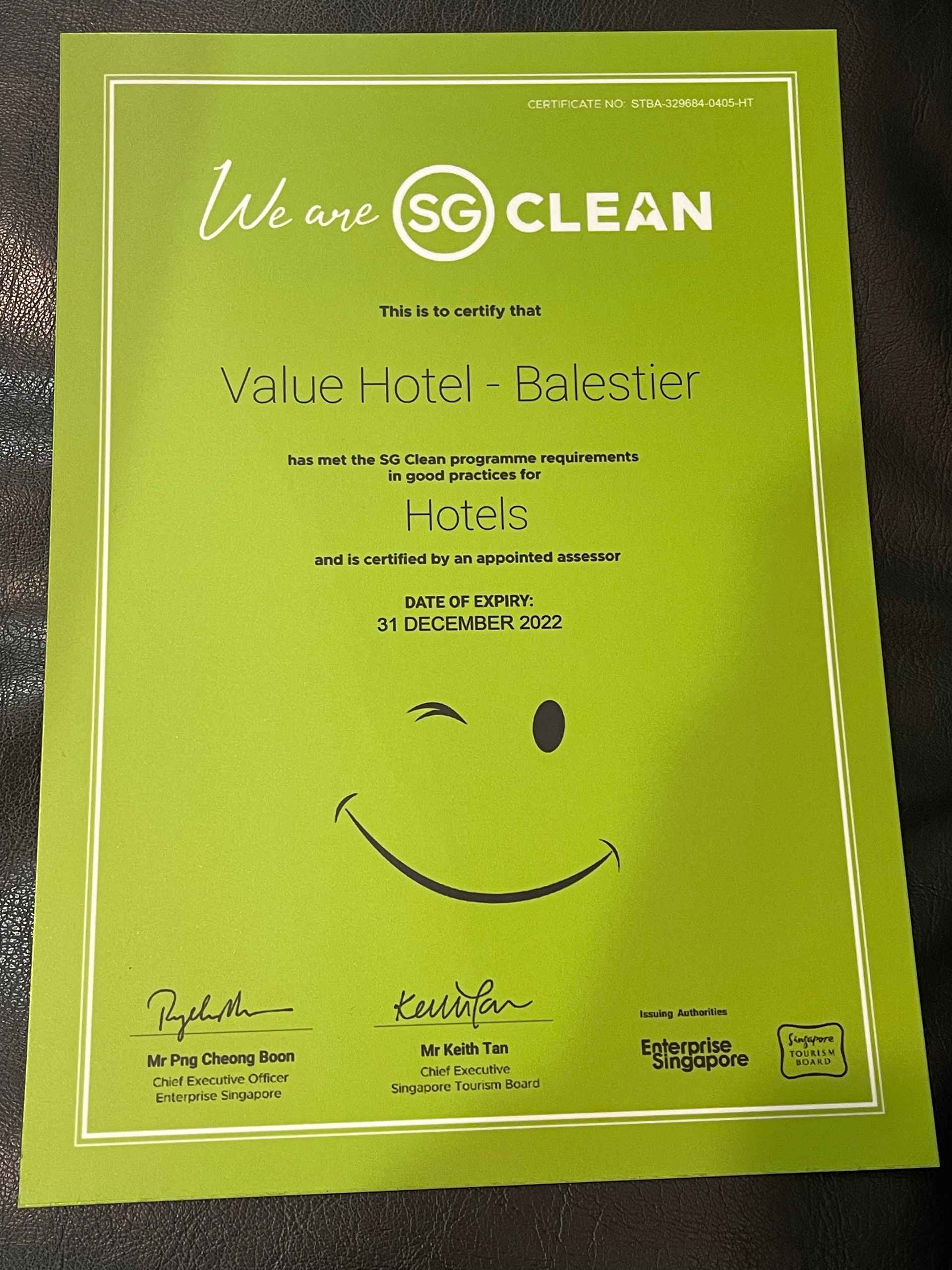 CleanAccommodation Value Hotel Balestier