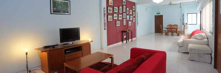 Sảnh chờ GUSTI Bed & Breakfast Singapore