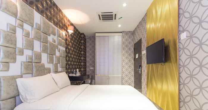 Bedroom Victory Exclusive Hotel @ Bukit Bintang