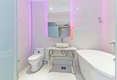Bilik Mandi dalam Bilik 4 Victory Exclusive Hotel @ Bukit Bintang