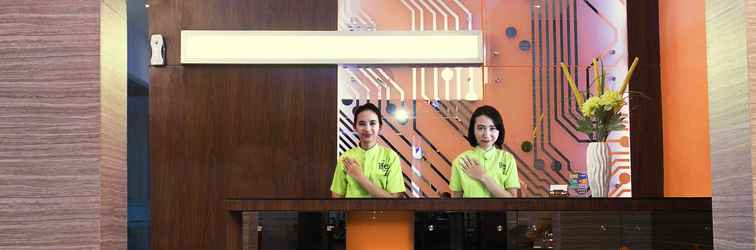 Lobi The Life Hotels Surabaya City Center