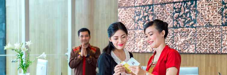 ล็อบบี้ The Atrium Hotel and Resort Yogyakarta