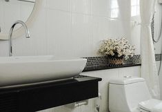 ห้องน้ำภายในห้อง 7 Ancora Blu Boutique B&B