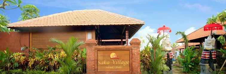 Luar Bangunan Saka Village Resort Ubud